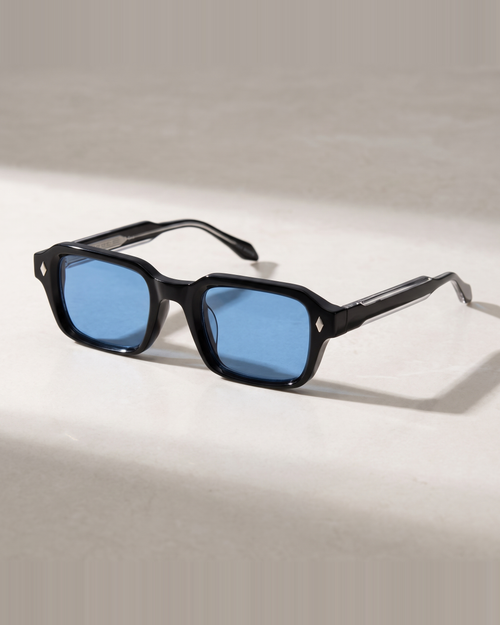 KENEPA black sunglasses with blue lens