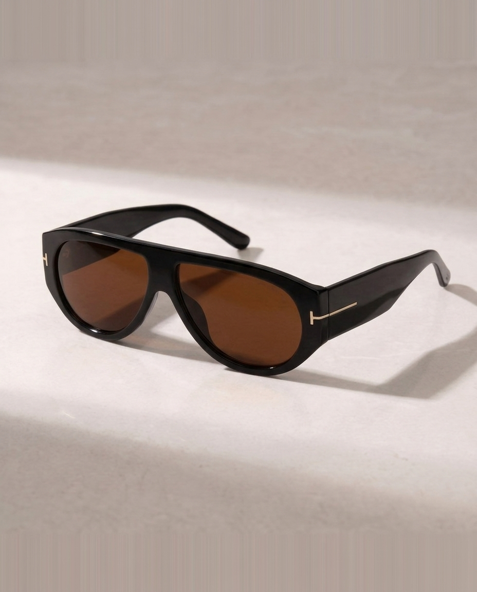 ASIENTO black sunglasses with coffee lens