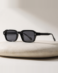 PUNDA black sunglasses with smoke lens